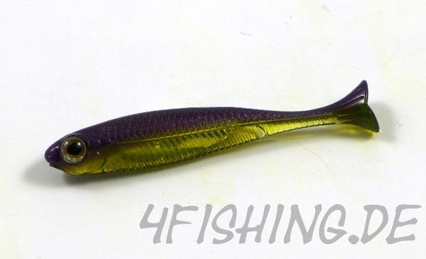 Der Fish Arrow Flash J Huddle in 1" Farbe #05 PURPLE WEENIE / SILVER